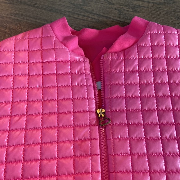 LA FURIA PINK QUILTED JACKET - Picture 4 of 8